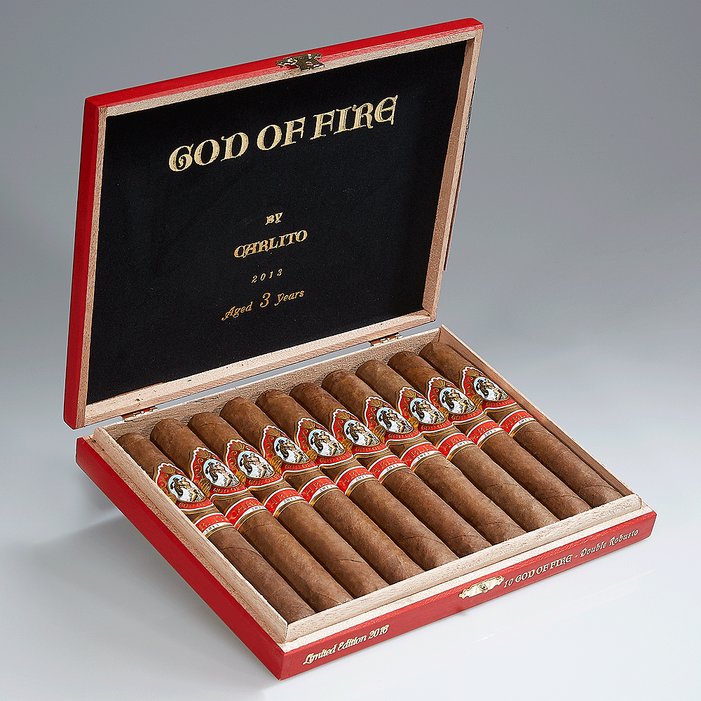 God Of Fire Carlito Double Robusto – Secreto Cigar Bar