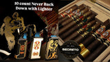 God of Fire DELUXE KKP Never Back Down” 10 Count Special Reserve Assortment & LIGHTER