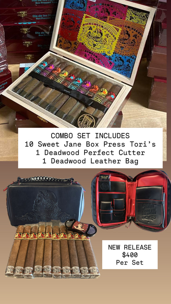 New Deadwood Sweet Jane Toro Box Press Di a De Los Muertos Combo Set