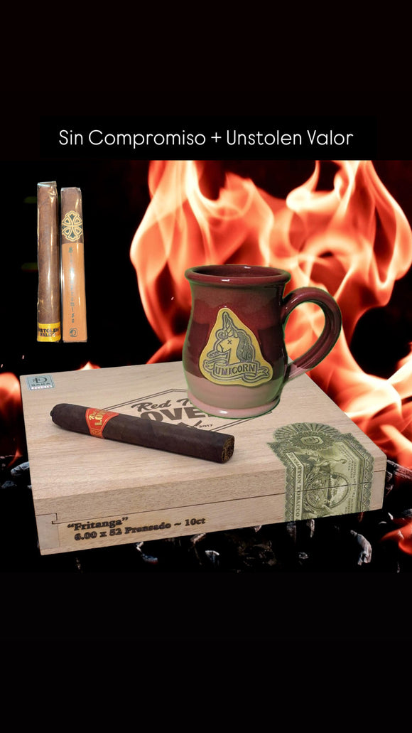 Red Meat Lovers Club “Fritanga” & Red Unicorn Mug