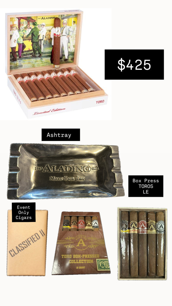 Aladino Event Ashtray Set
