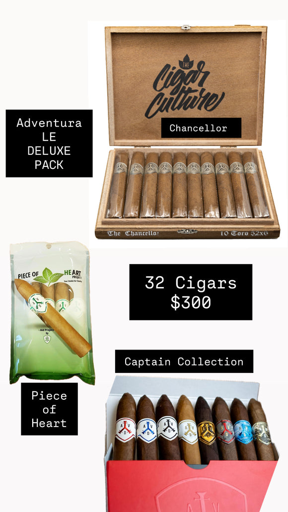 Adventura Deluxe Pack (22 cigars link says 32 in error)
