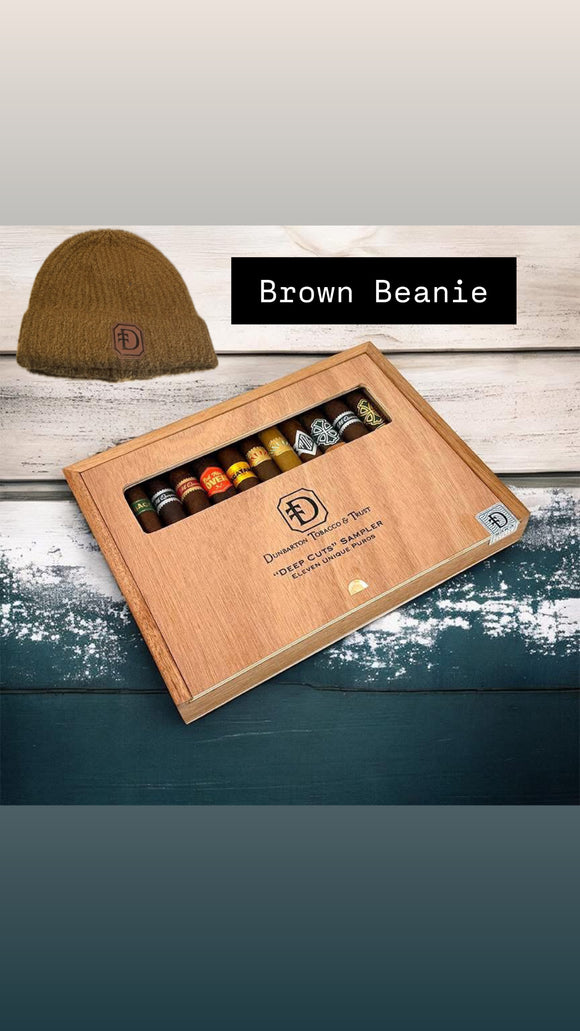 Deep Cuts Sampler + Brown Beanie