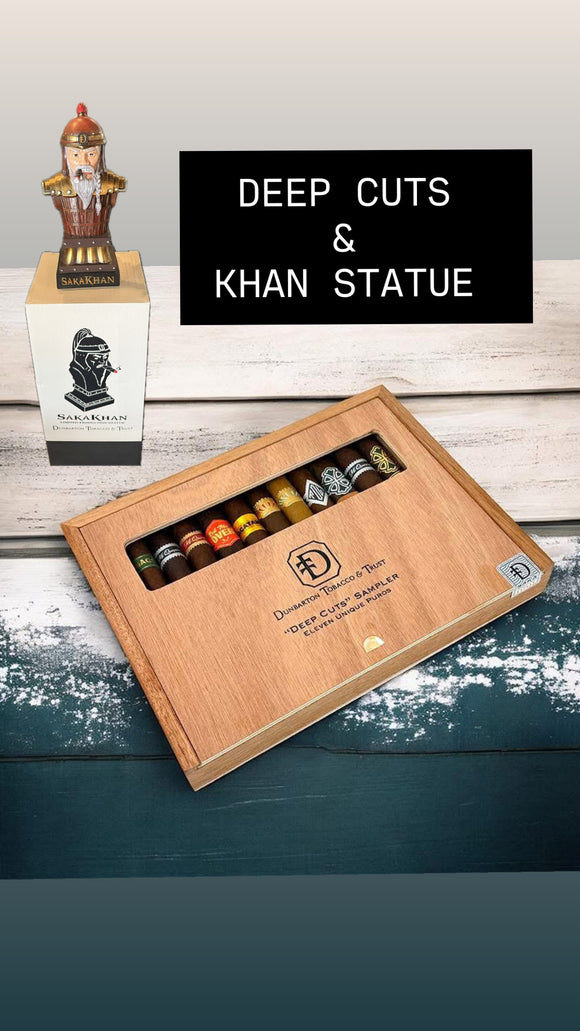 Deep Cuts Sampler +Khan Statue