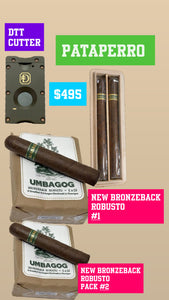 DTT CUTTER | 2 New Bronzeback Robusto