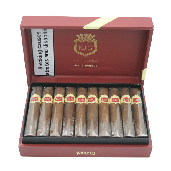 WARPED | KJG Selección Domaine Rothschild Box of 20
 
Home / Cigars /