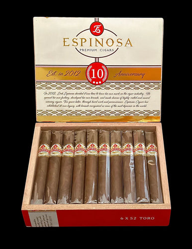 Espinosa 10 year Anniversary