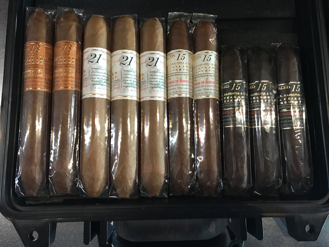 Gurkha Cigars 20 Cigar Sampler (Large Pelican/Knife)